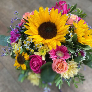 Sunshine Blooms Hatbox