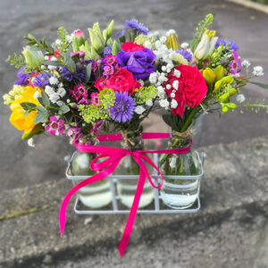 bottle blooms flowers