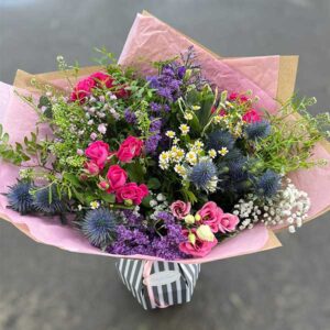 Wild about mom bouquet