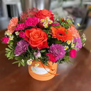 Amber Bloom Hatbox