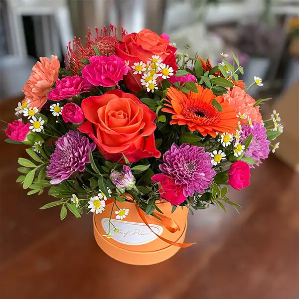 Amber Bloom Hatbox