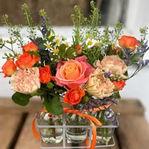 Autumn Bottle Blooms