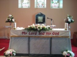 Church Altar Display