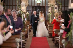 Killorglin Church Aisle with Lanterns