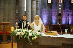 killarney wedding church altar