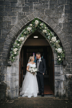 wedding flower arch