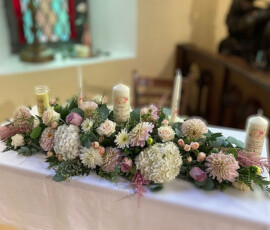 wedding package table arrangement