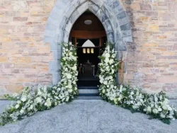 Glenbeigh church floral archway
