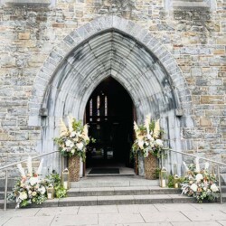 Church Entrance Floral Arch